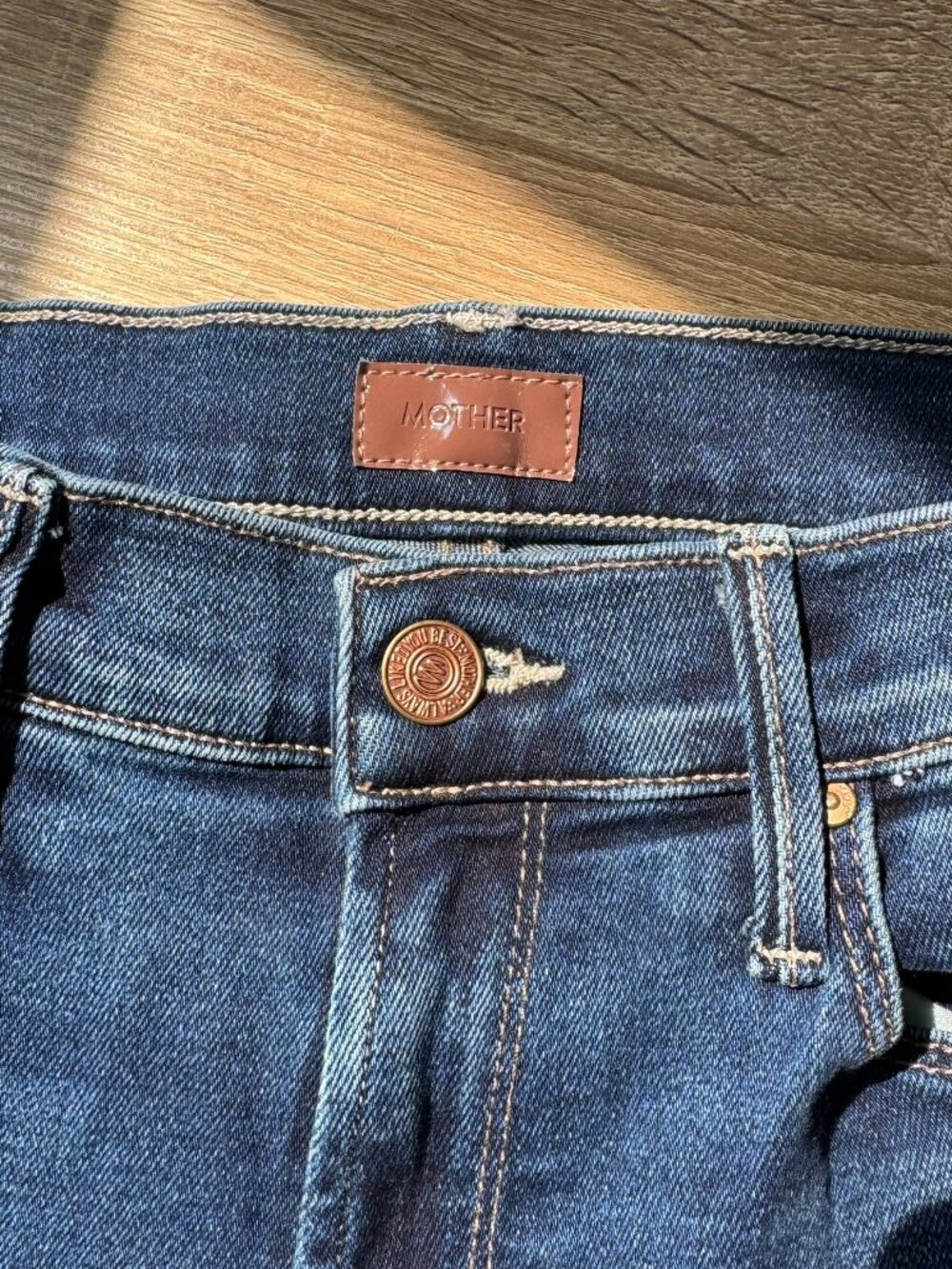 Mother The Doozy Flare Jeans in Uncharted Waters 25 - Picture 6 of 13